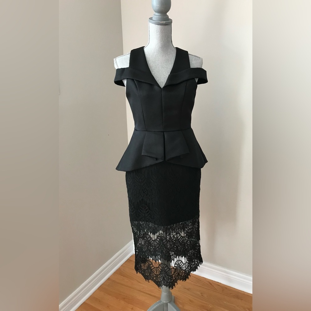 Mustard Seed Black Dress